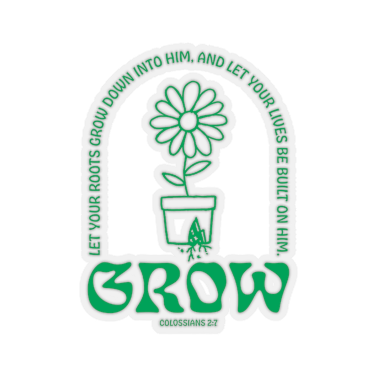 Grow Stickers- Green