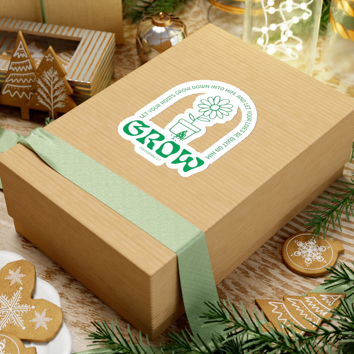 Grow Stickers- Green