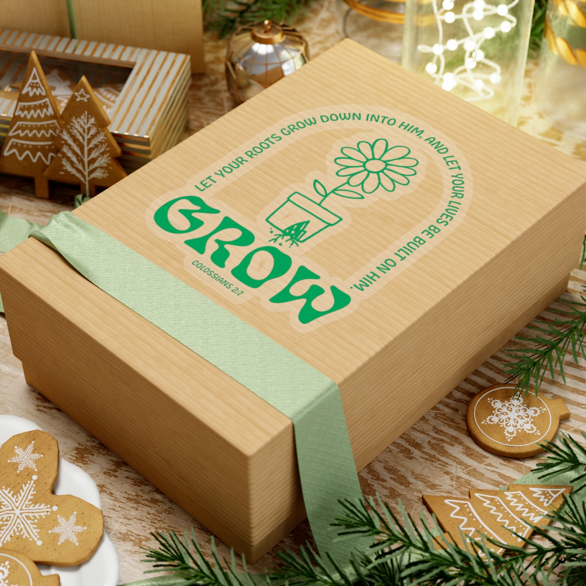 Grow Stickers- Green