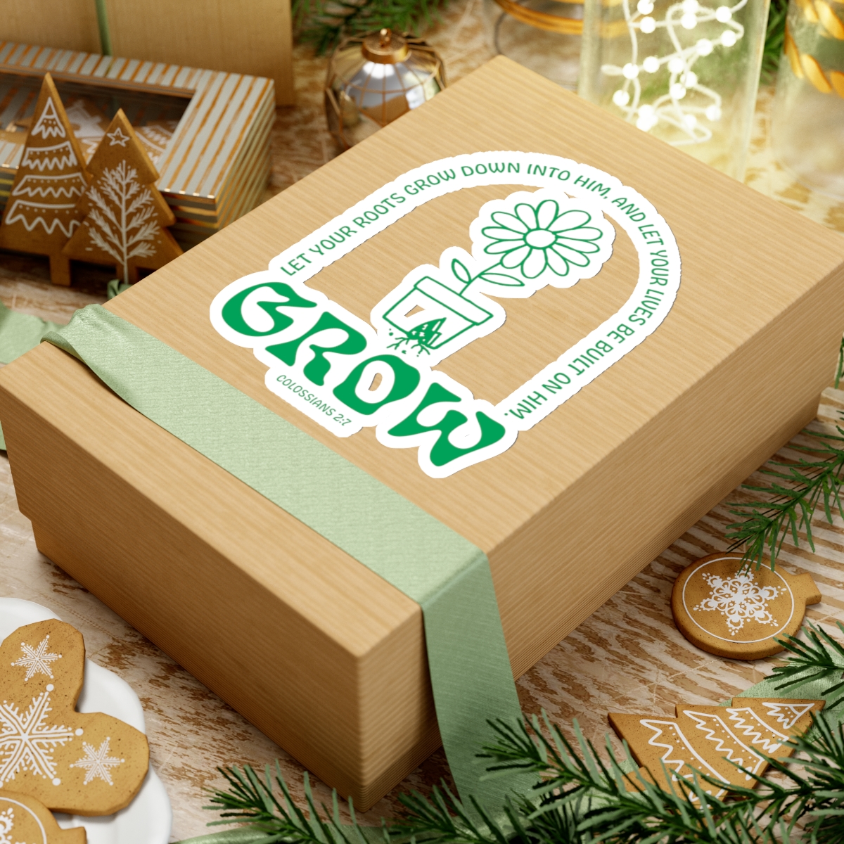 Grow Stickers- Green