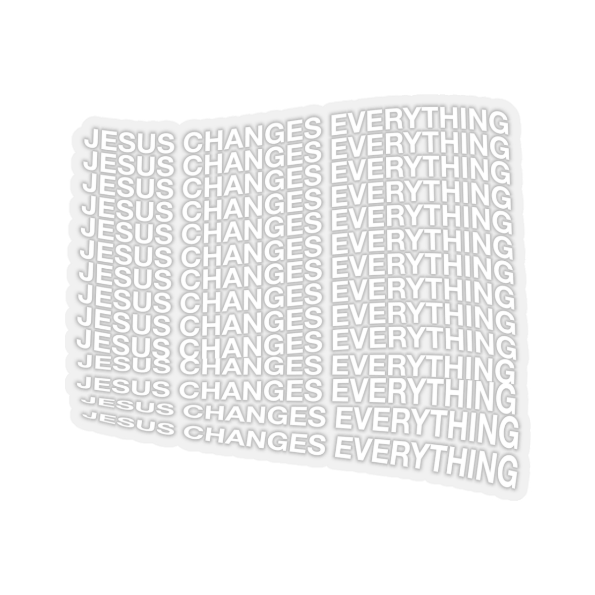 Changes Stickers- White