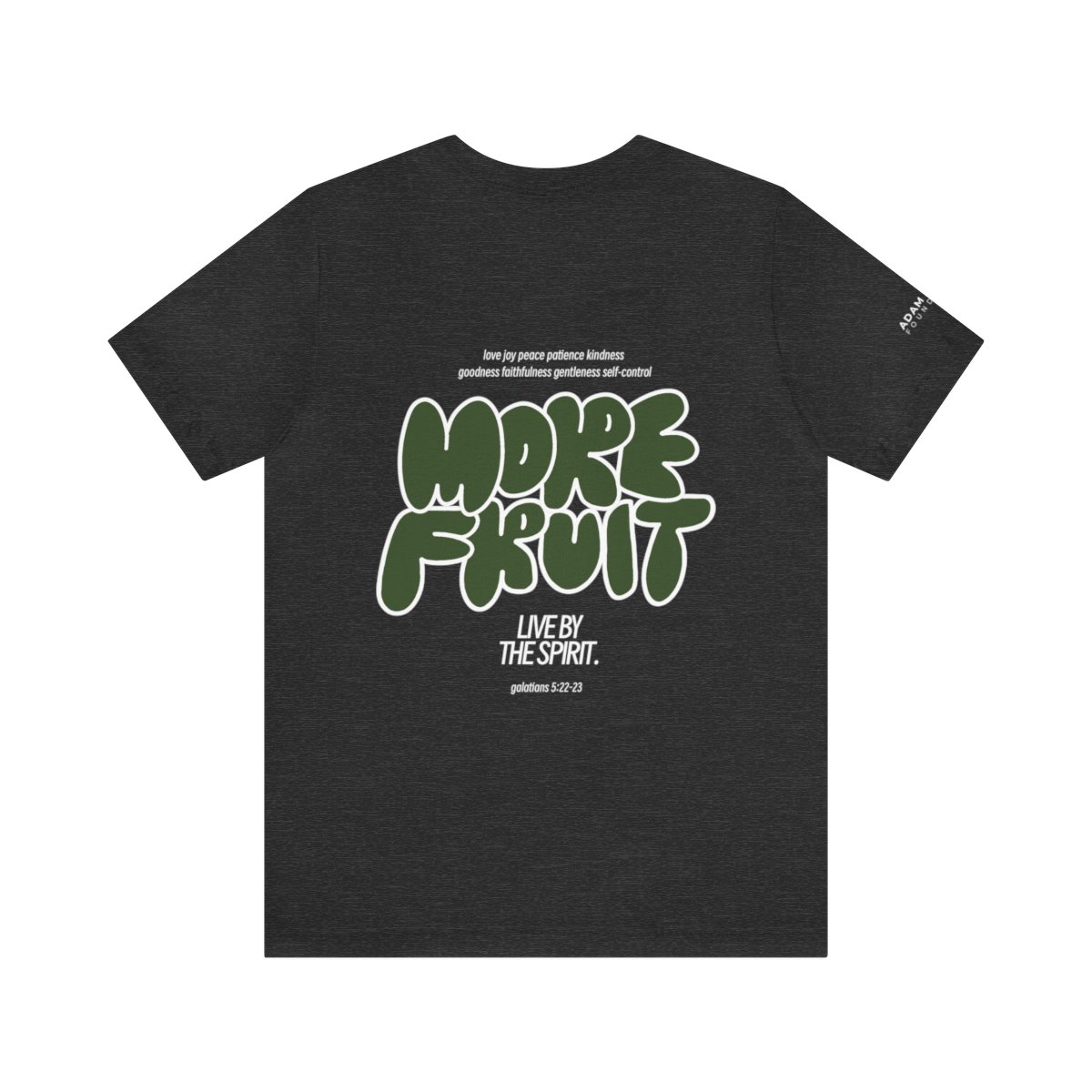 'More' Short Sleeve Tee