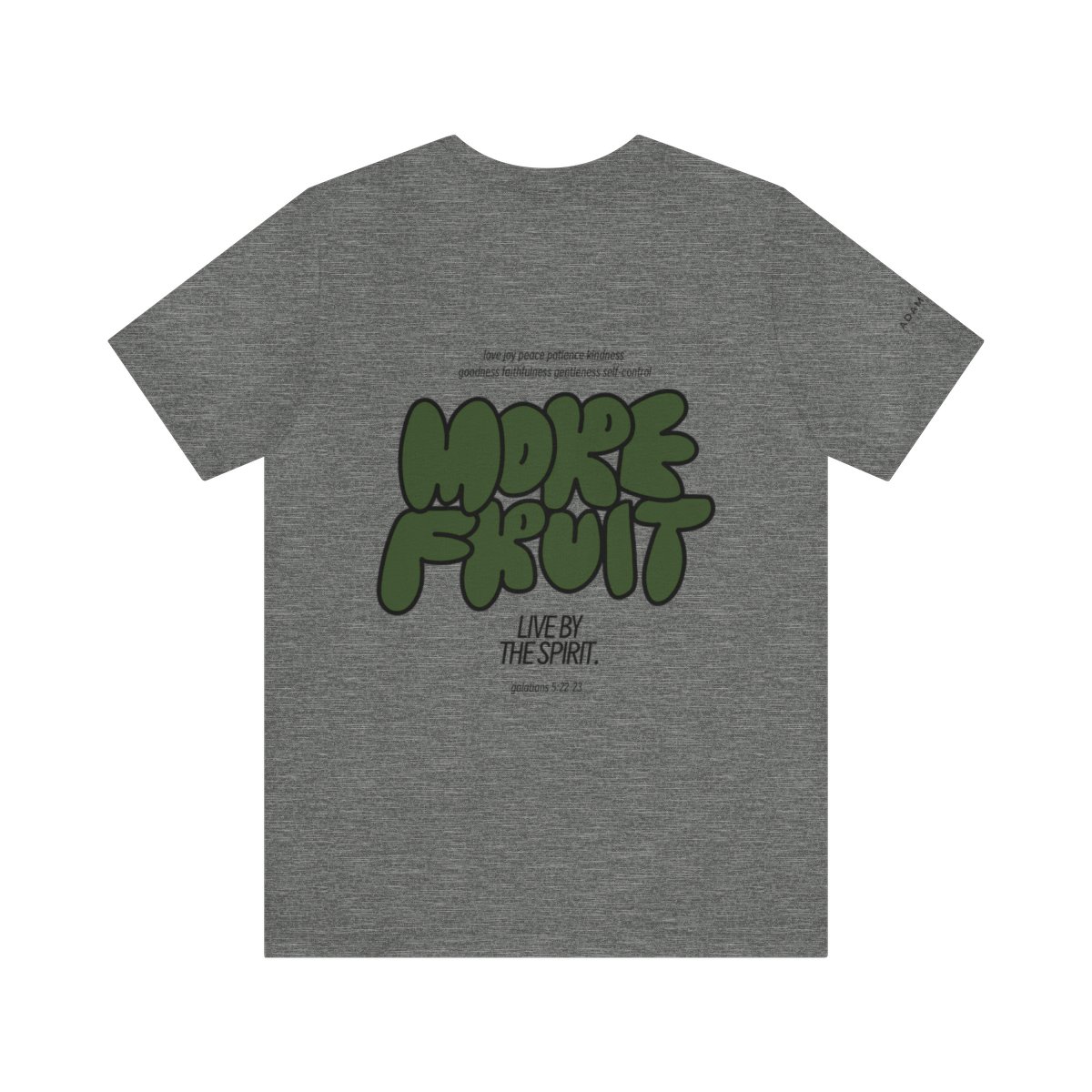 'More' Short Sleeve Tee