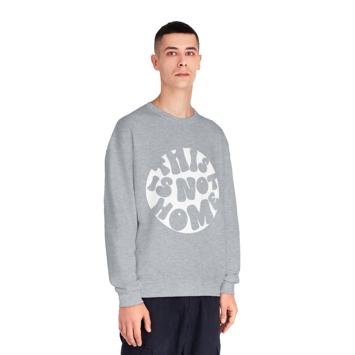 This in Not Home Crewneck Sweatshirt