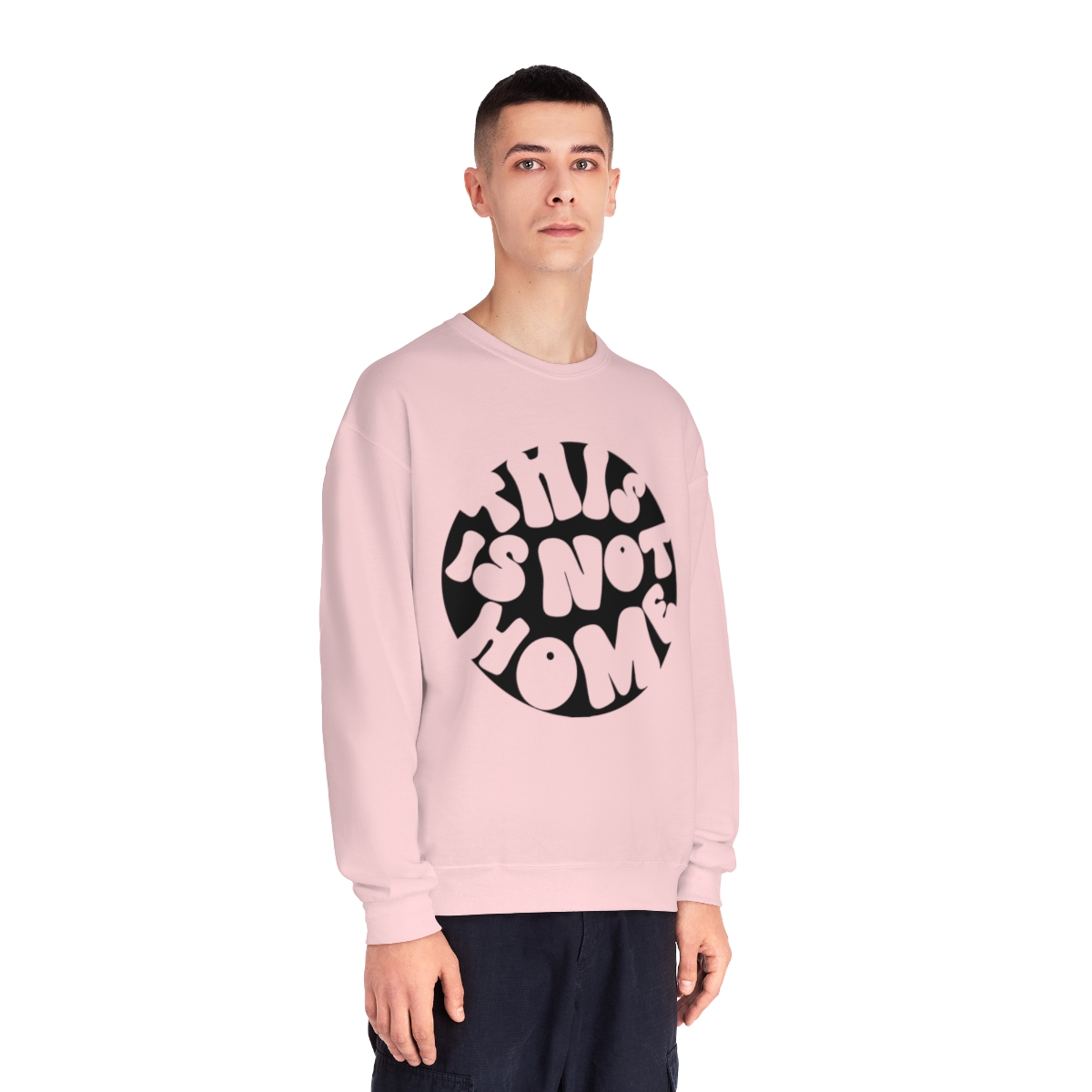 This in Not Home Crewneck Sweatshirt