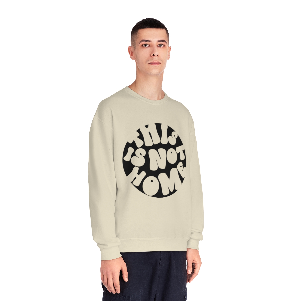This in Not Home Crewneck Sweatshirt