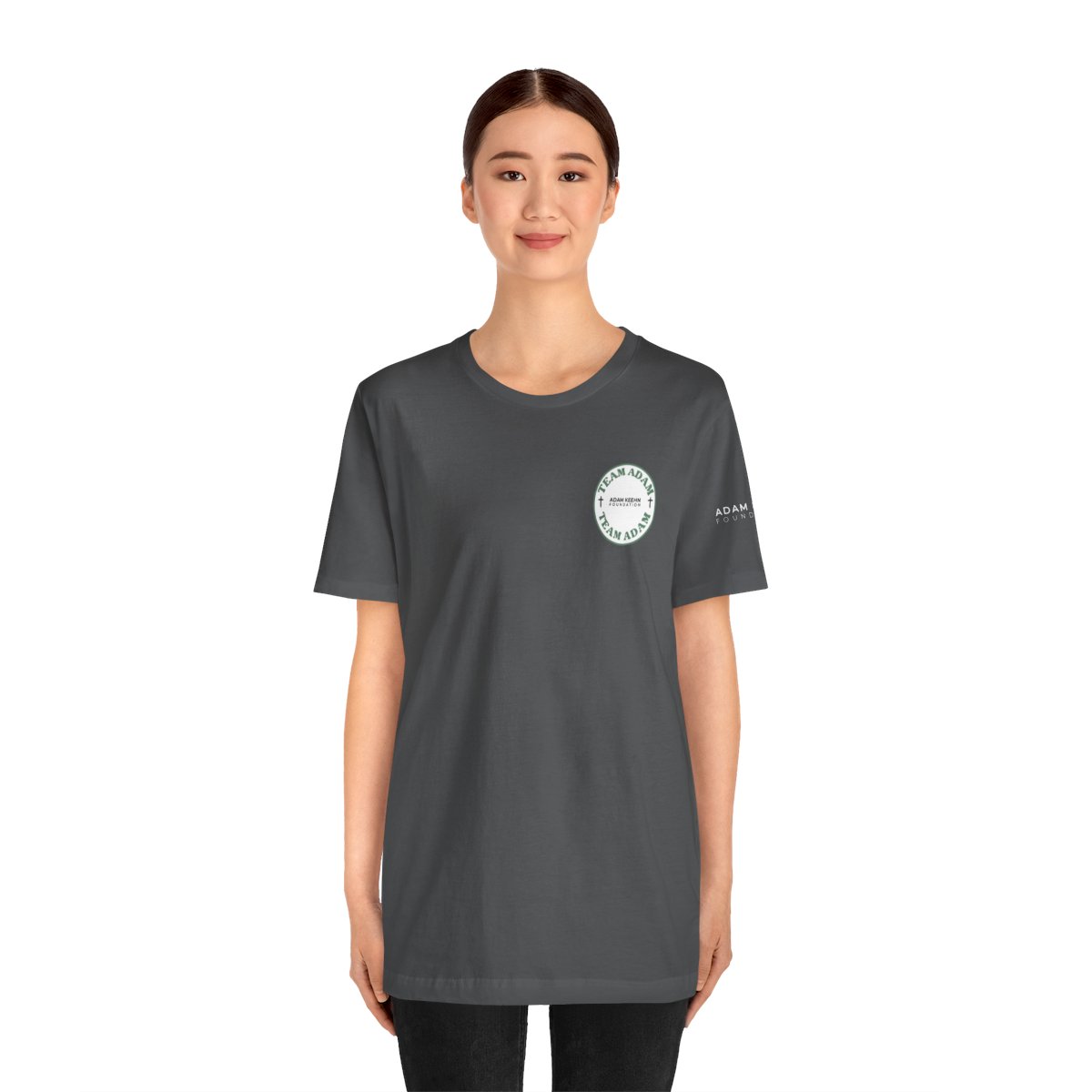 "Team Adam" Short Sleeve Tee - Dark colors option