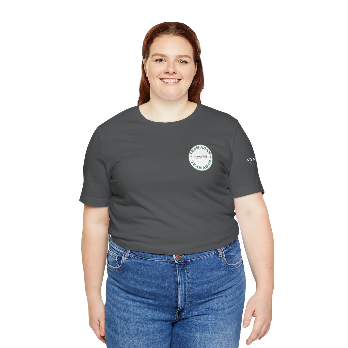 "Team Adam" Short Sleeve Tee - Dark colors option