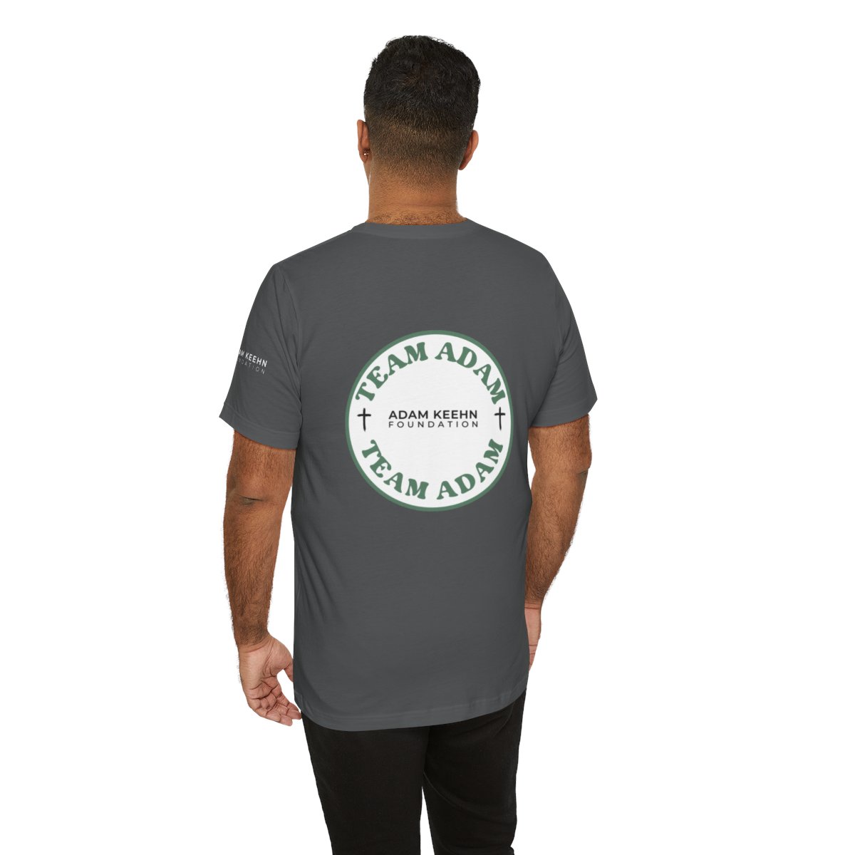 "Team Adam" Short Sleeve Tee - Dark colors option