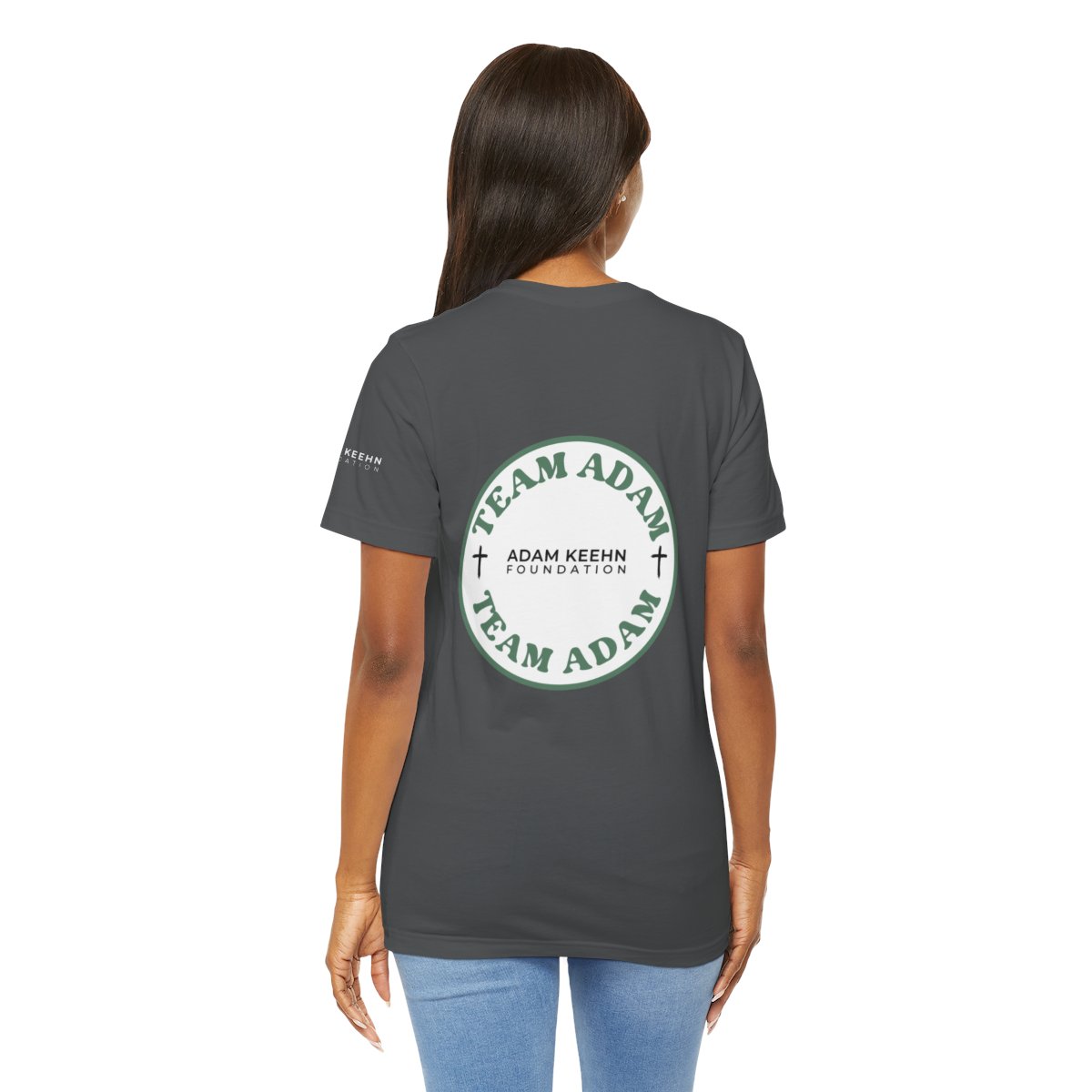 "Team Adam" Short Sleeve Tee - Dark colors option