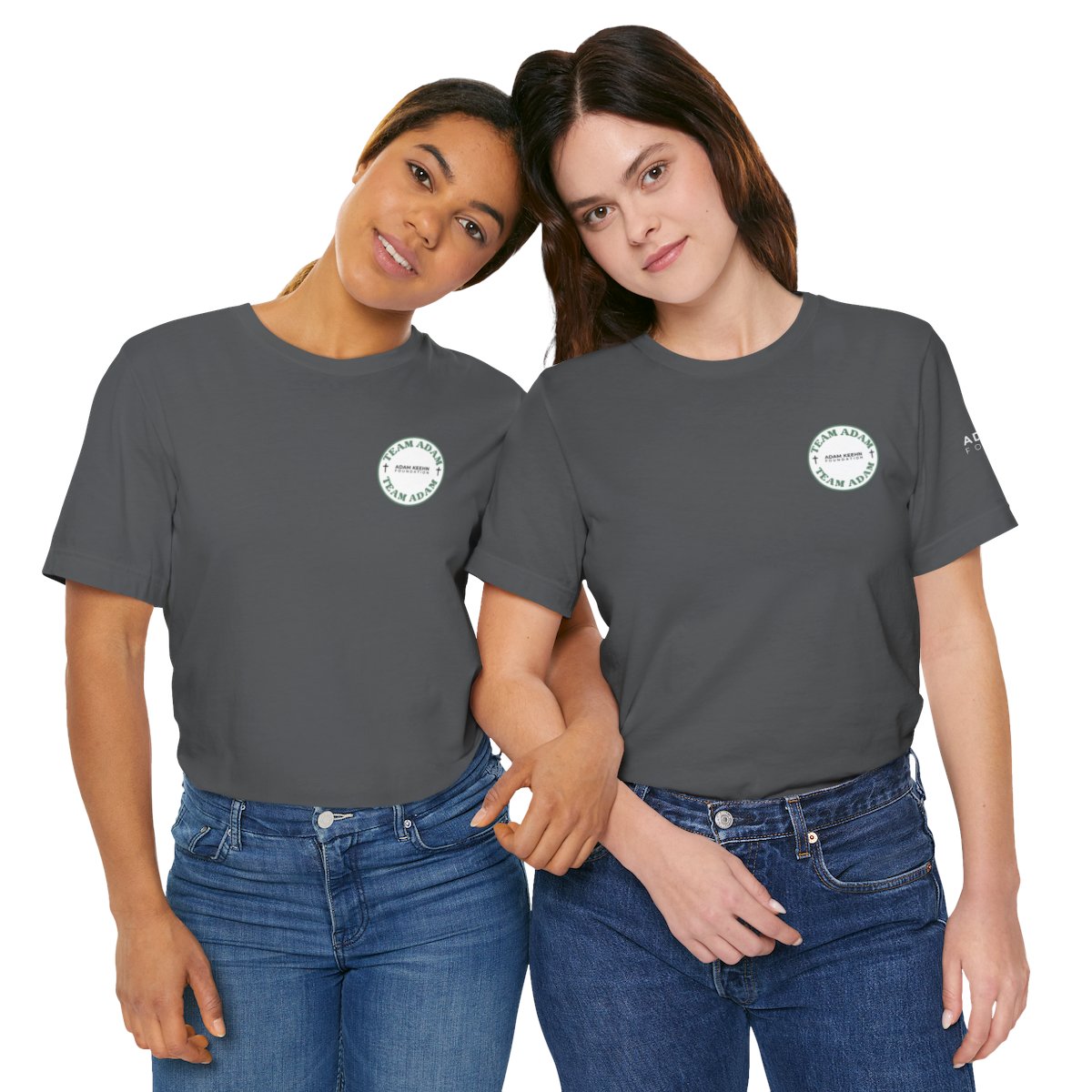 "Team Adam" Short Sleeve Tee - Dark colors option