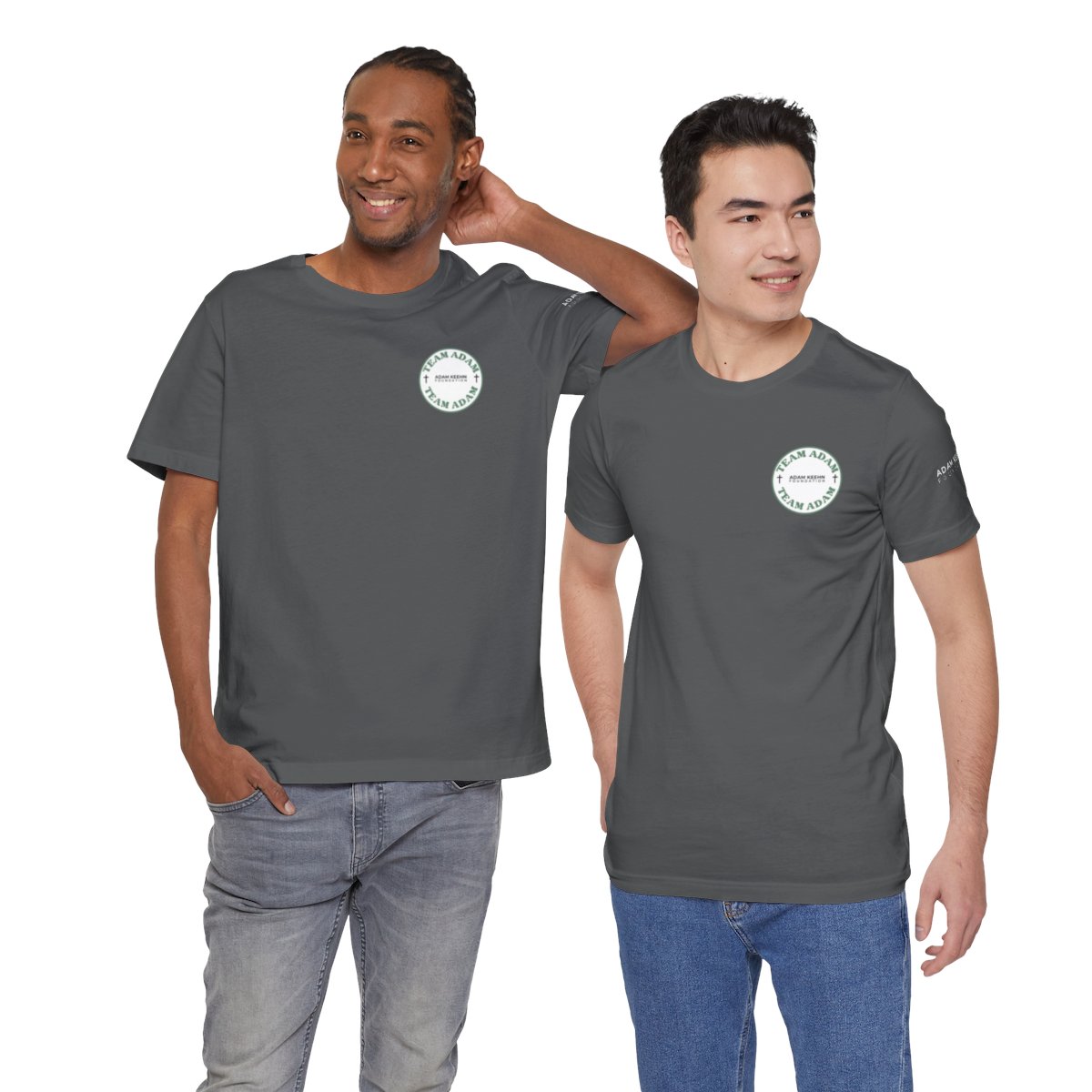"Team Adam" Short Sleeve Tee - Dark colors option