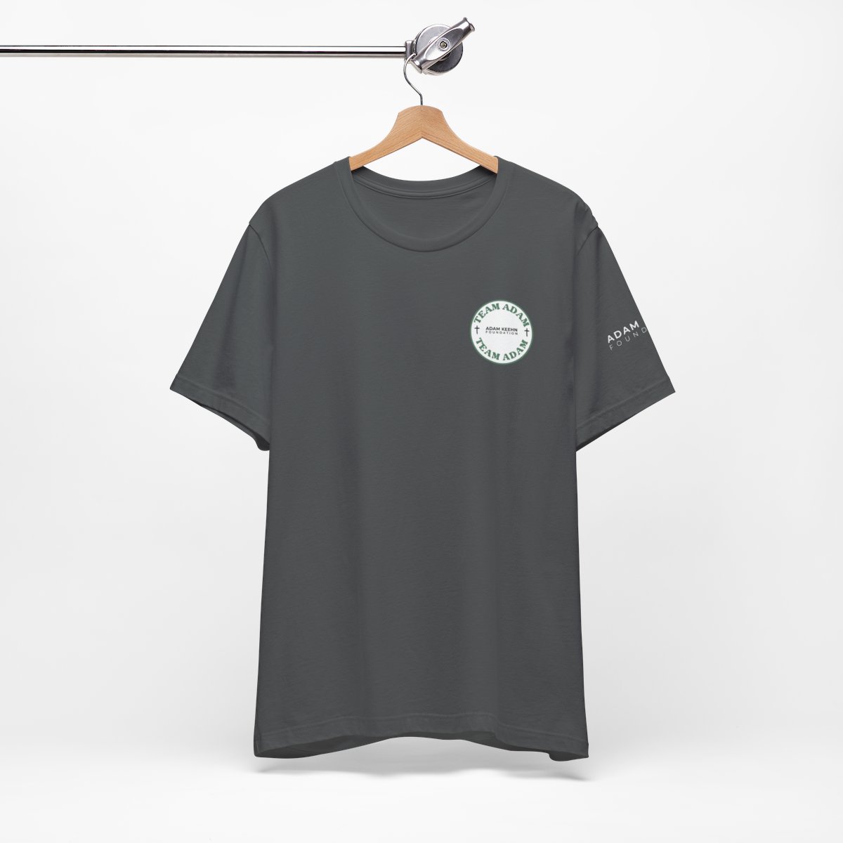 "Team Adam" Short Sleeve Tee - Dark colors option