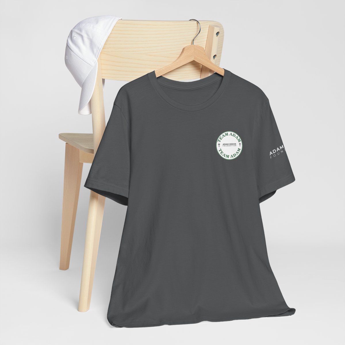 "Team Adam" Short Sleeve Tee - Dark colors option