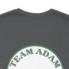"Team Adam" Short Sleeve Tee - Dark colors option