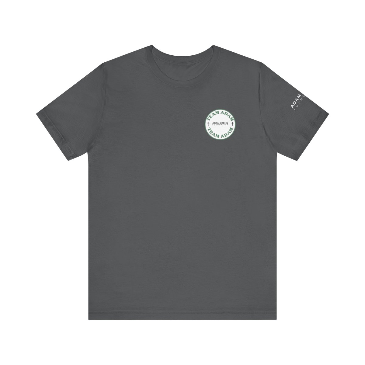"Team Adam" Short Sleeve Tee - Dark colors option