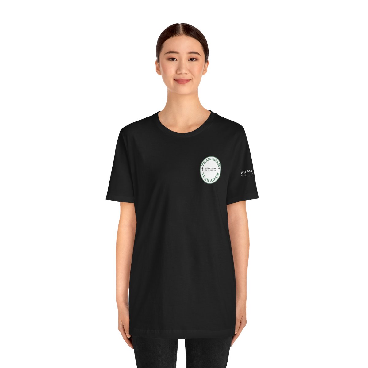 "Team Adam" Short Sleeve Tee - Dark colors option
