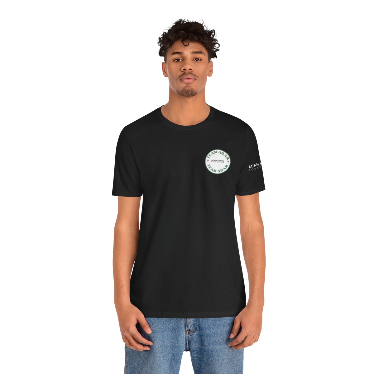 "Team Adam" Short Sleeve Tee - Dark colors option