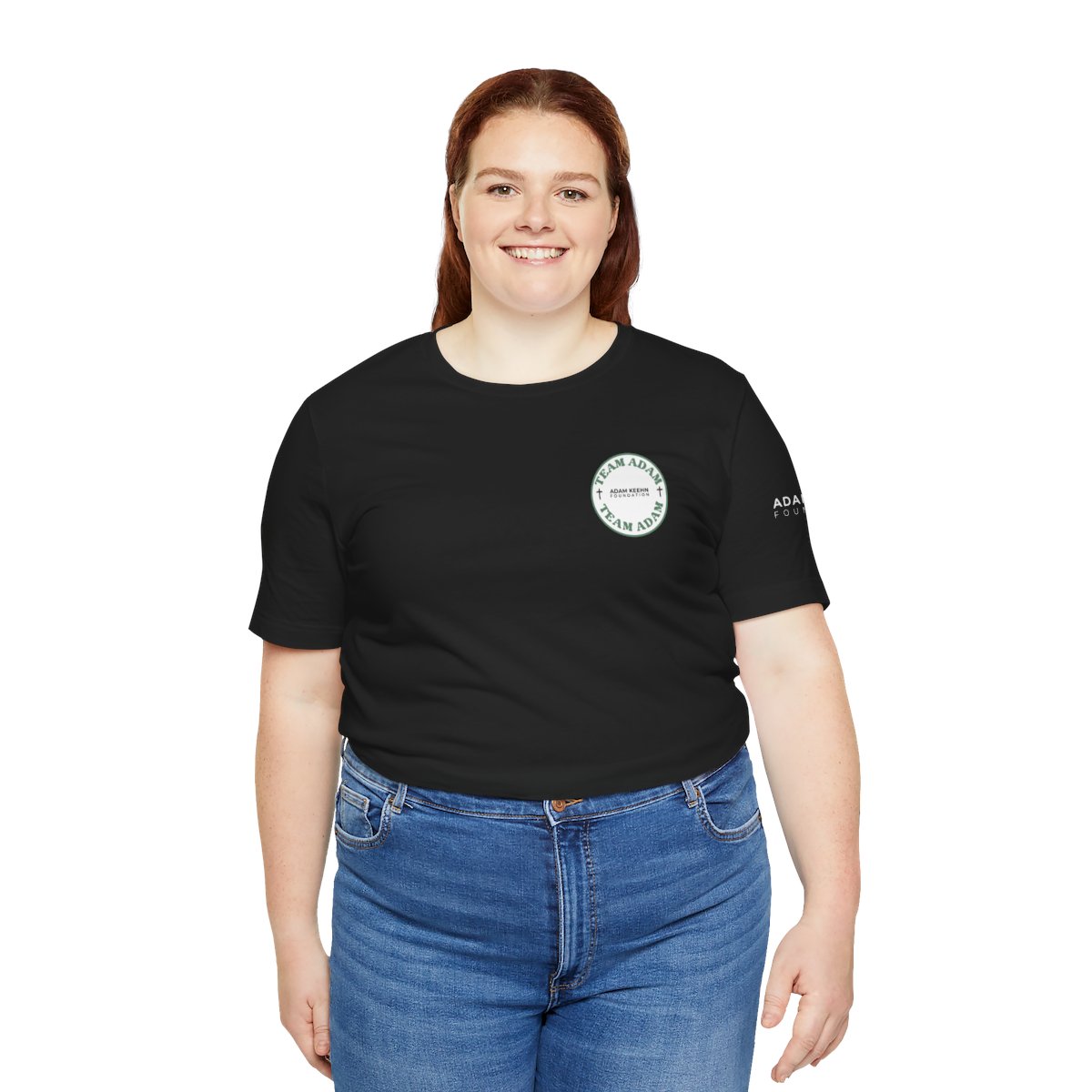 "Team Adam" Short Sleeve Tee - Dark colors option