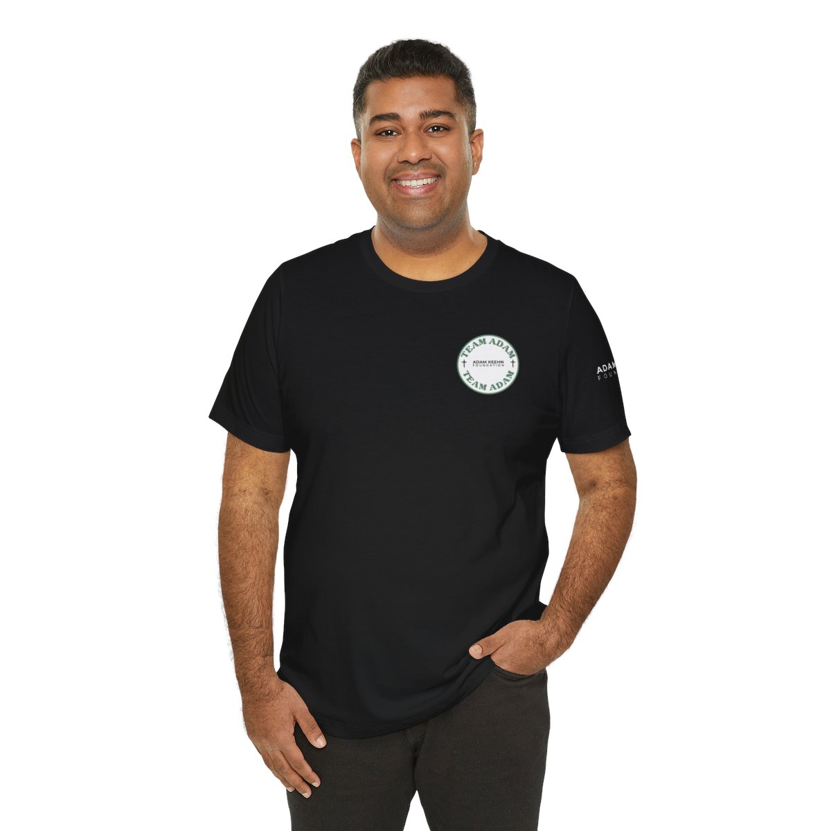 "Team Adam" Short Sleeve Tee - Dark colors option