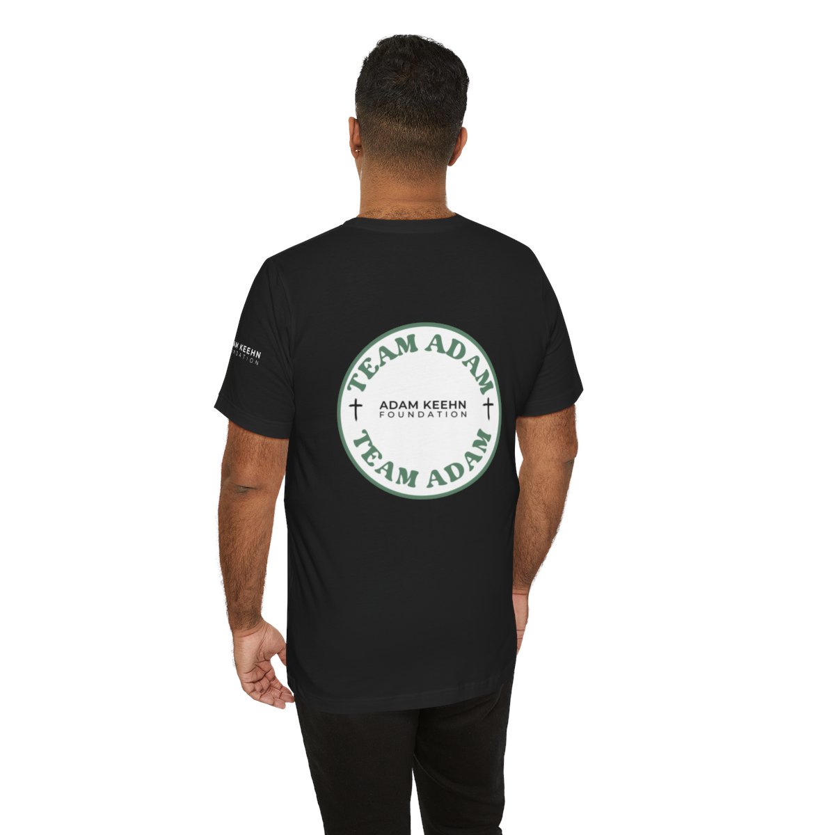 "Team Adam" Short Sleeve Tee - Dark colors option
