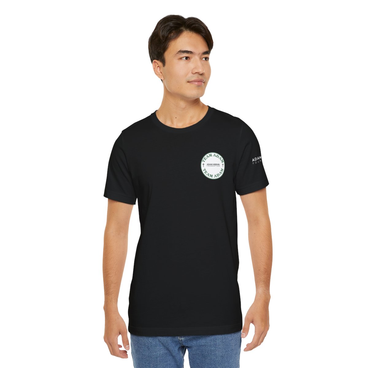 "Team Adam" Short Sleeve Tee - Dark colors option