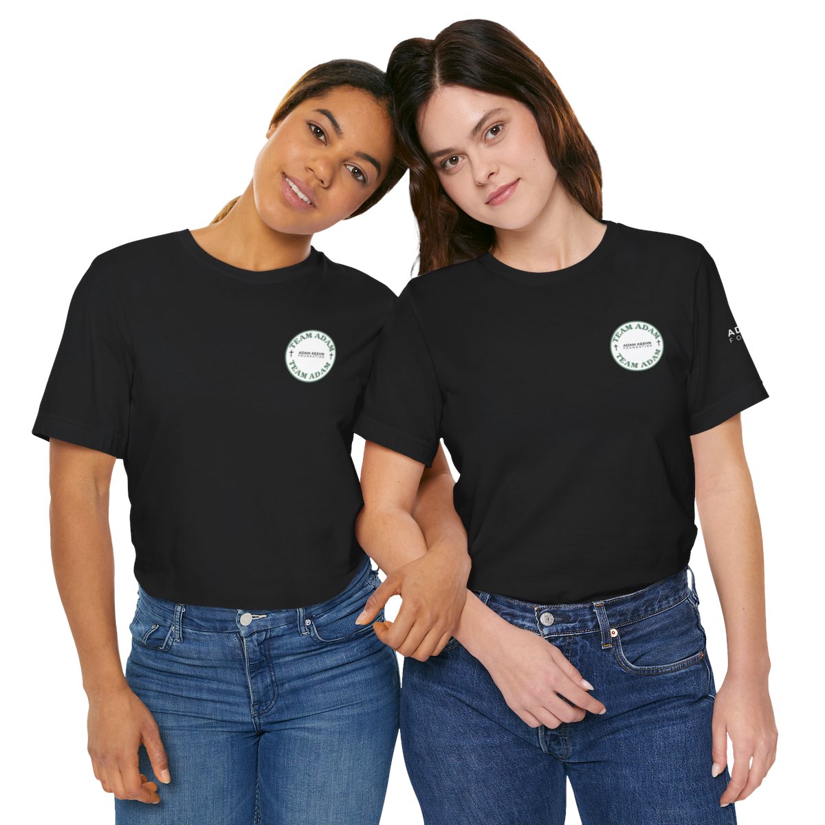"Team Adam" Short Sleeve Tee - Dark colors option