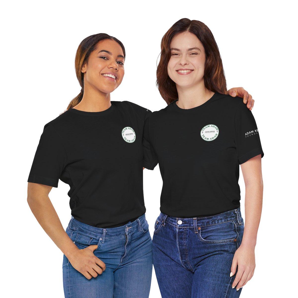 "Team Adam" Short Sleeve Tee - Dark colors option