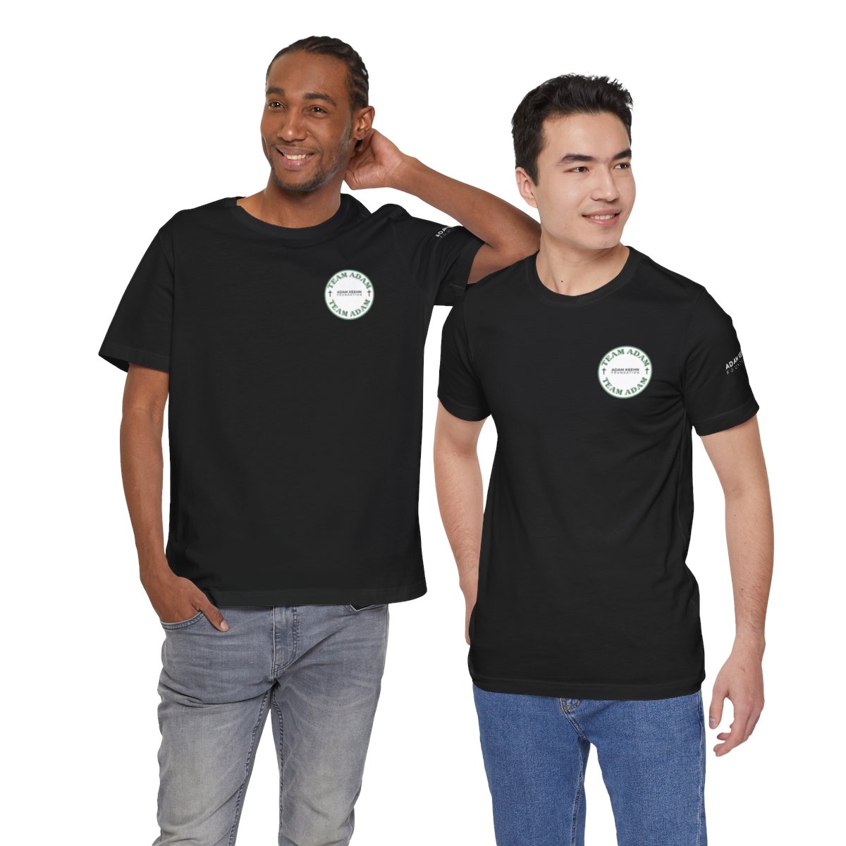 "Team Adam" Short Sleeve Tee - Dark colors option