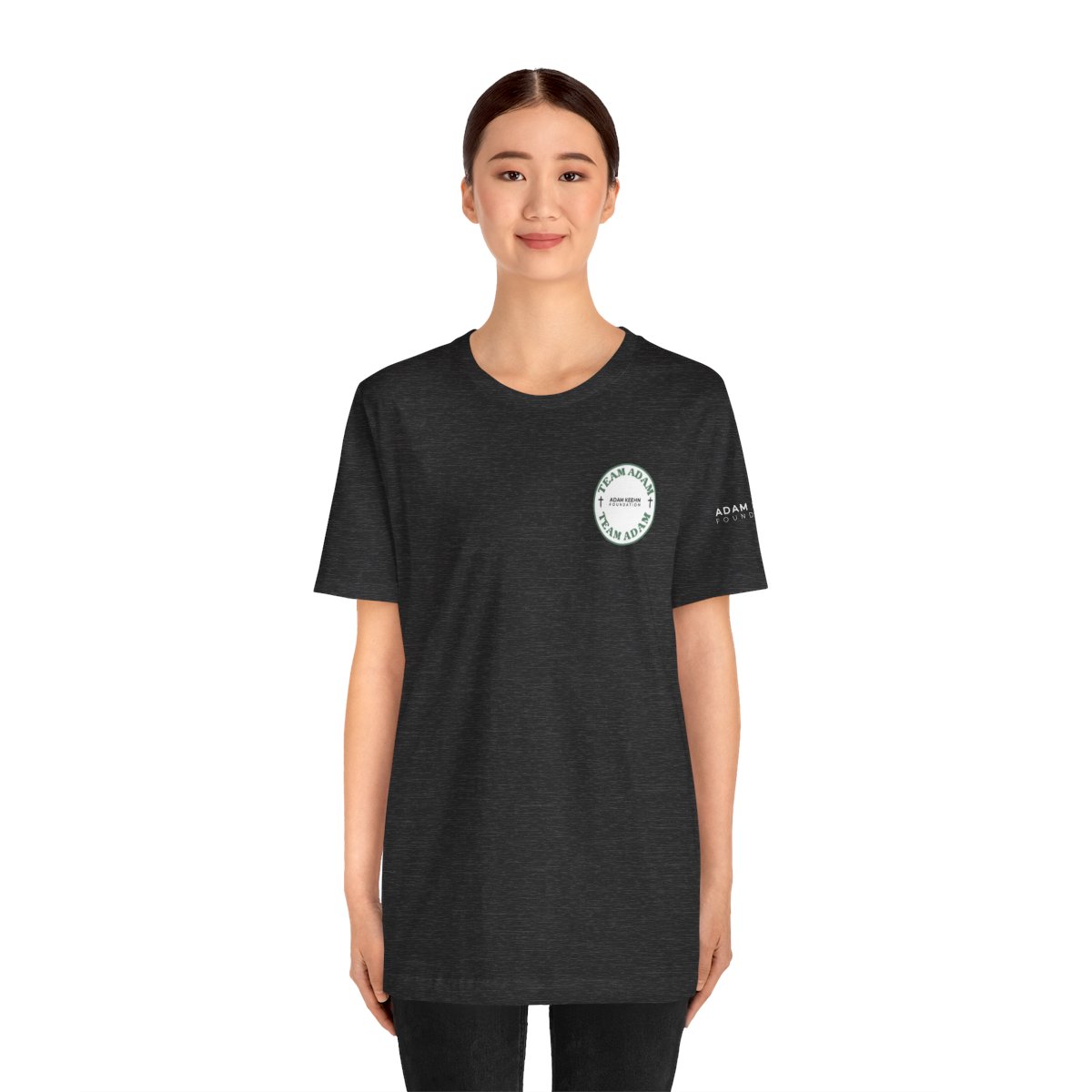 "Team Adam" Short Sleeve Tee - Dark colors option