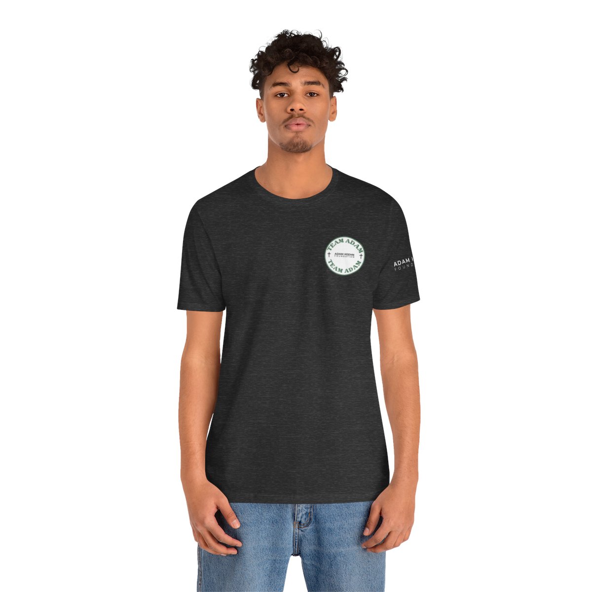"Team Adam" Short Sleeve Tee - Dark colors option