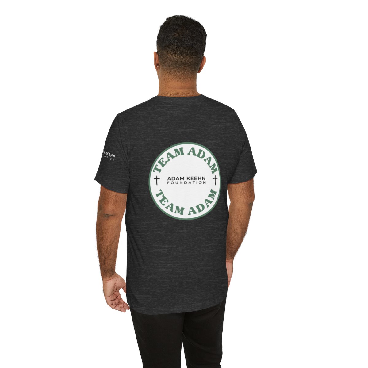 "Team Adam" Short Sleeve Tee - Dark colors option