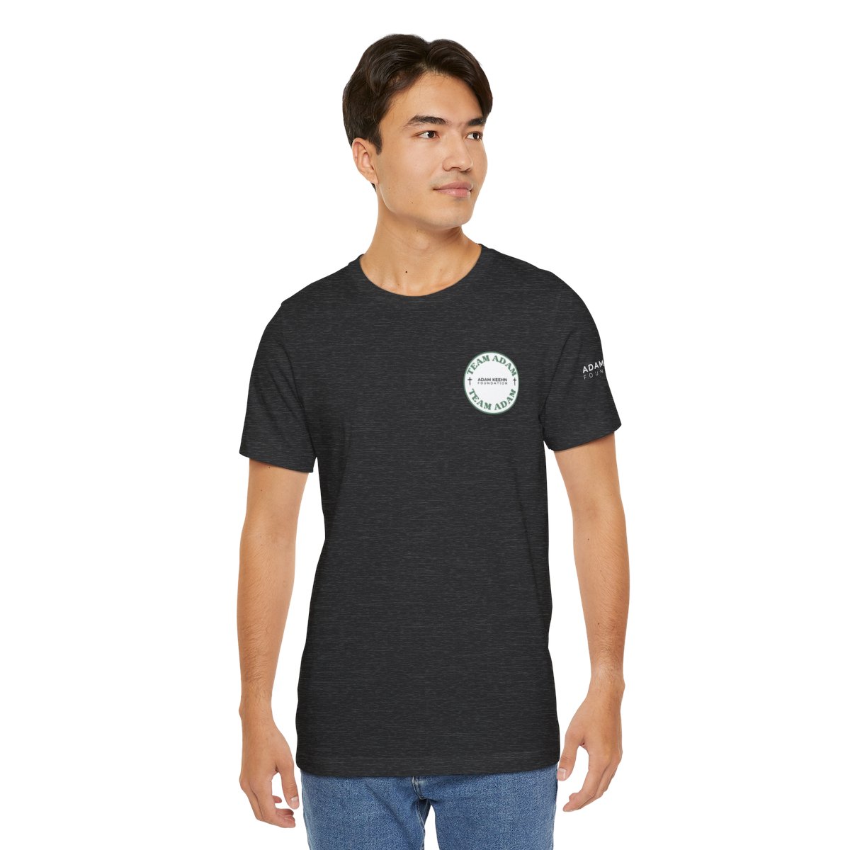 "Team Adam" Short Sleeve Tee - Dark colors option