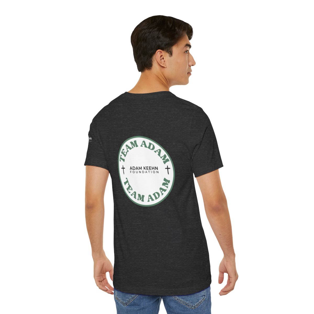 "Team Adam" Short Sleeve Tee - Dark colors option