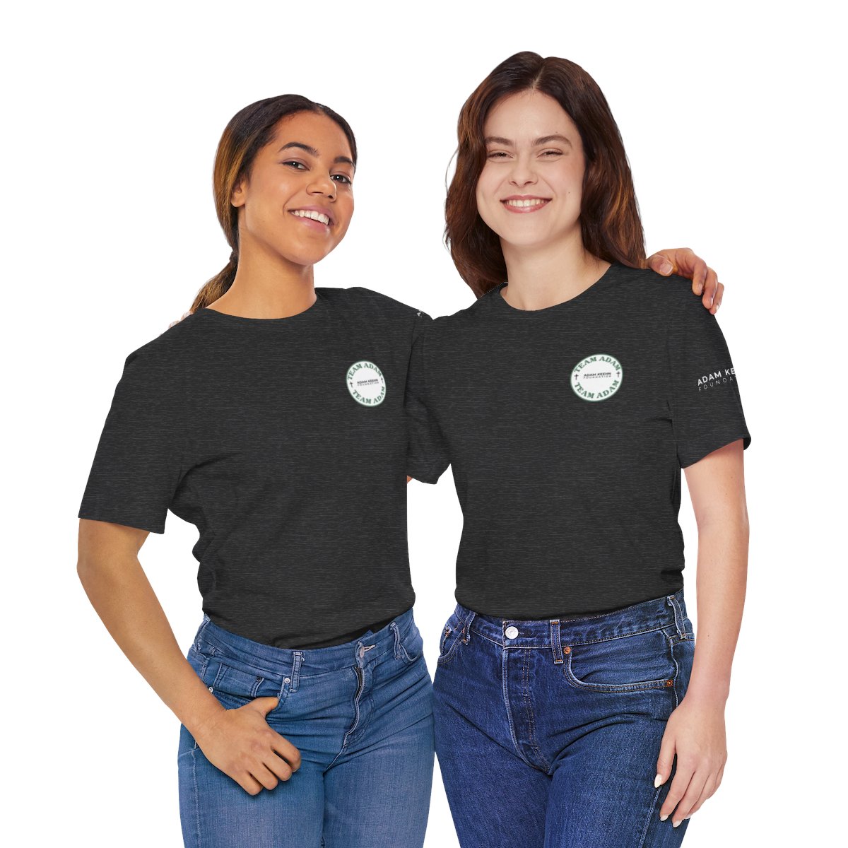 "Team Adam" Short Sleeve Tee - Dark colors option