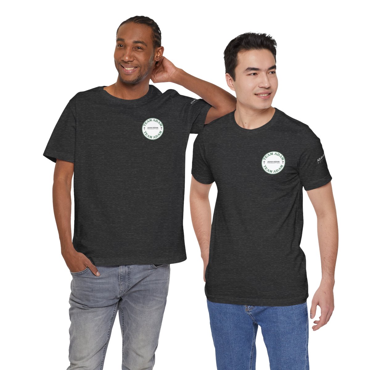 "Team Adam" Short Sleeve Tee - Dark colors option