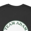 "Team Adam" Short Sleeve Tee - Dark colors option