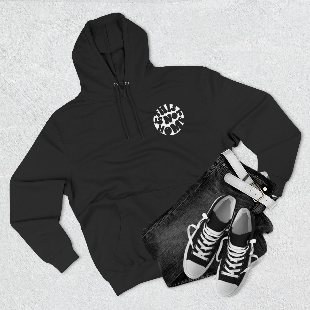 This is Not Home Fleece Hoodie