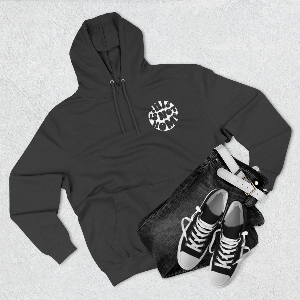 This is Not Home Fleece Hoodie