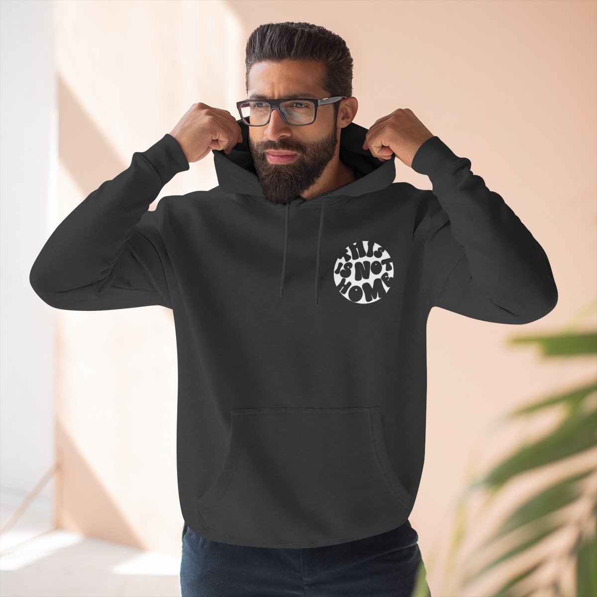 This is Not Home Fleece Hoodie