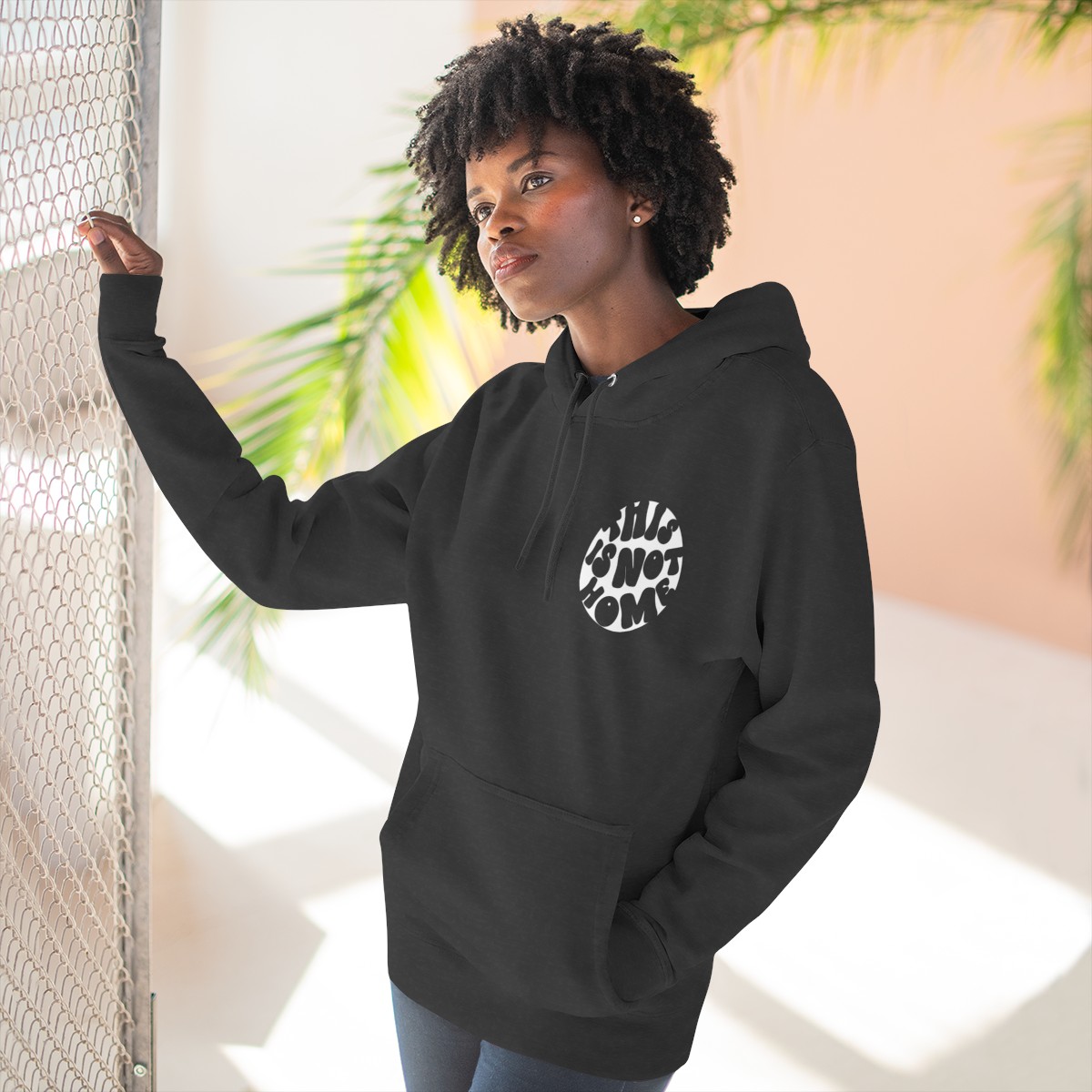 This is Not Home Fleece Hoodie