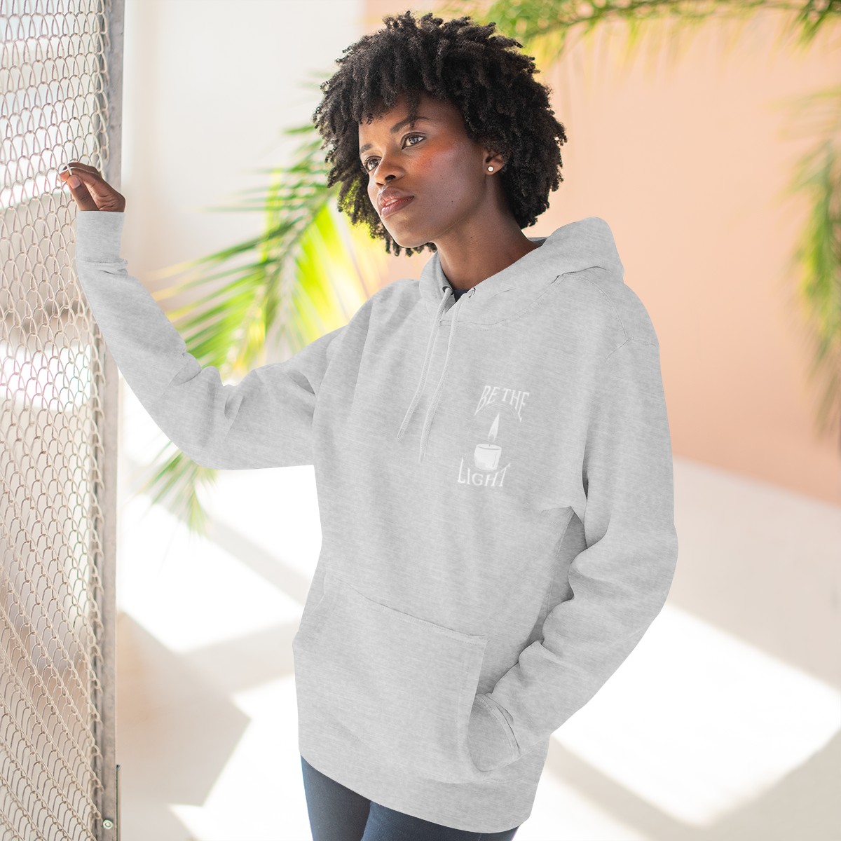 Pullover Hoodie Be the Light