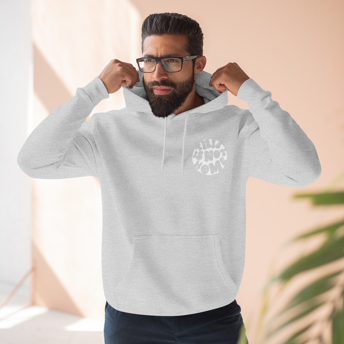 This is Not Home Fleece Hoodie