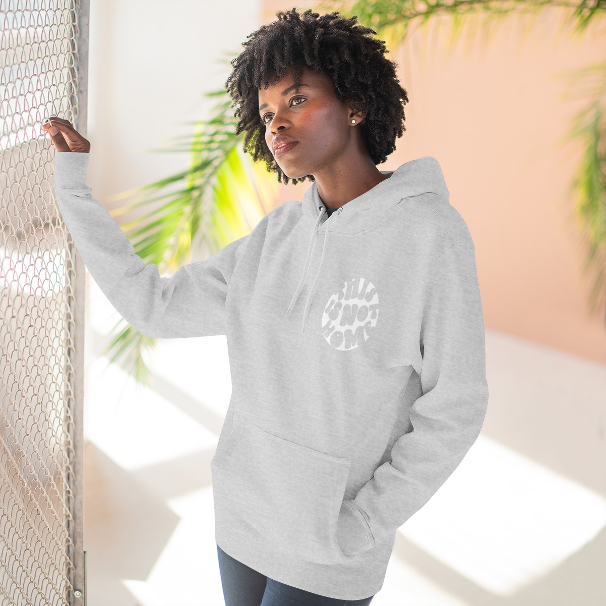 This is Not Home Fleece Hoodie