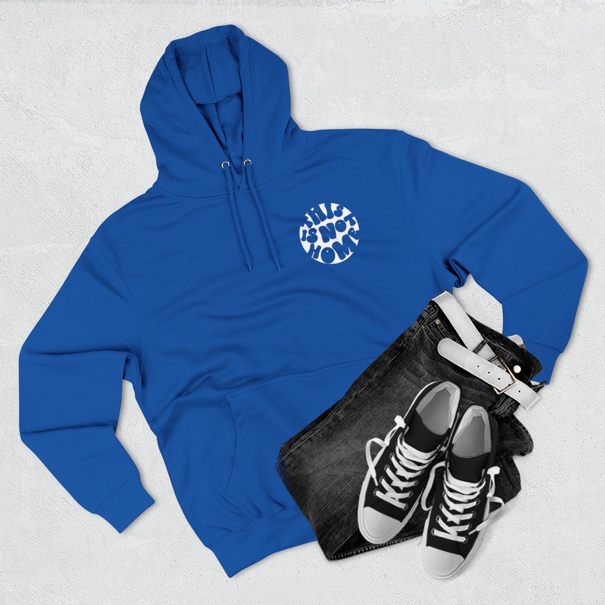 This is Not Home Fleece Hoodie