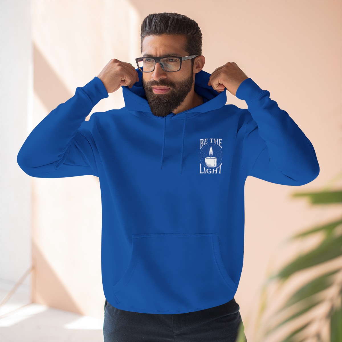 Pullover Hoodie Be the Light