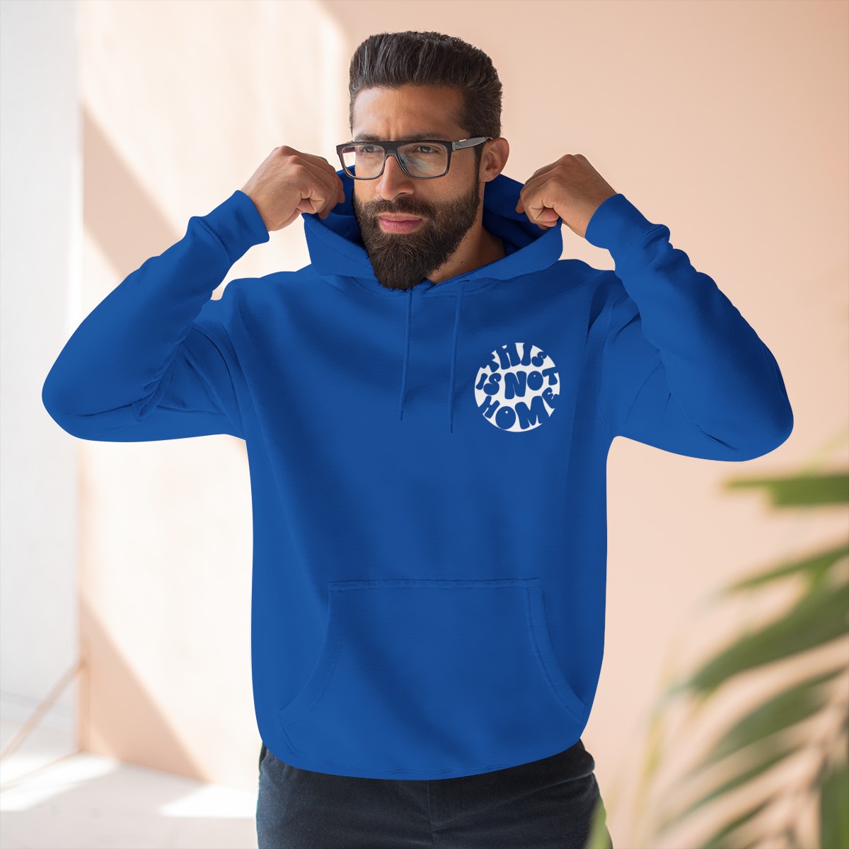 This is Not Home Fleece Hoodie