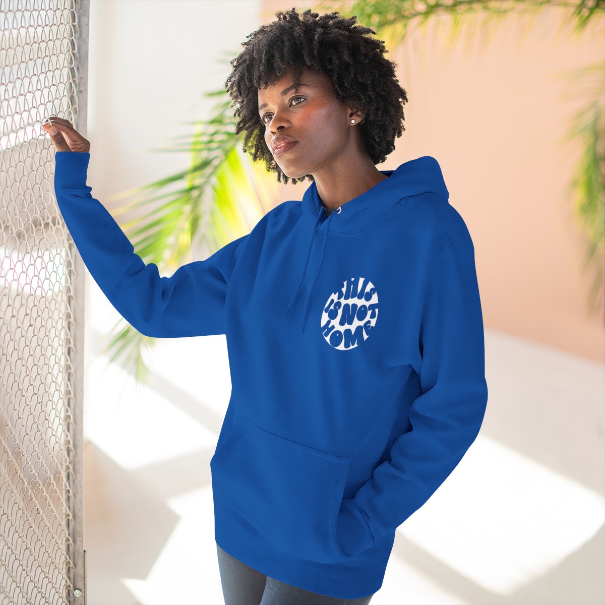 This is Not Home Fleece Hoodie