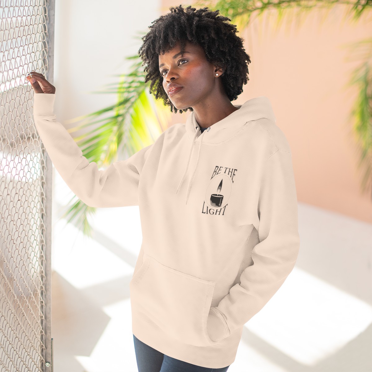 Pullover Hoodie Be the Light