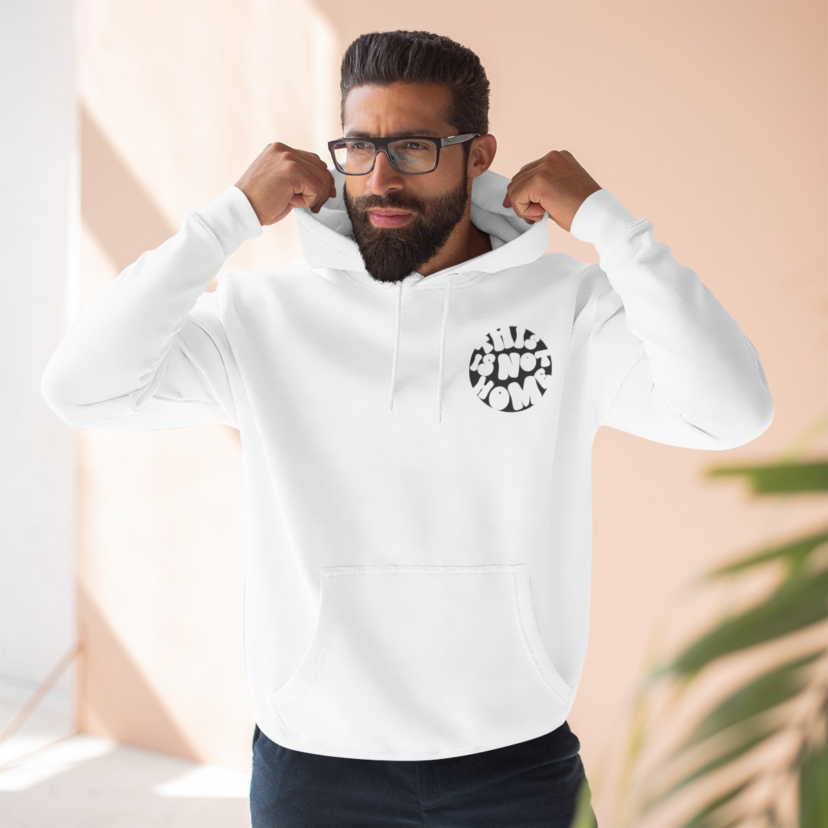This is Not Home Fleece Hoodie